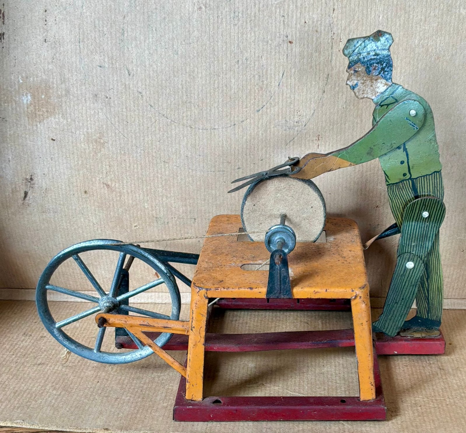 Stoommachine accessoire jaren 30 Scharensliep, Antiek en Kunst, Ophalen of Verzenden