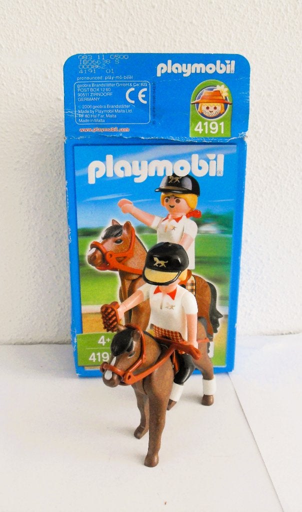 Playmobil 4191 Ruiter op Paard Amazone, Complete set, Ophalen of Verzenden, Zo goed als nieuw, Country