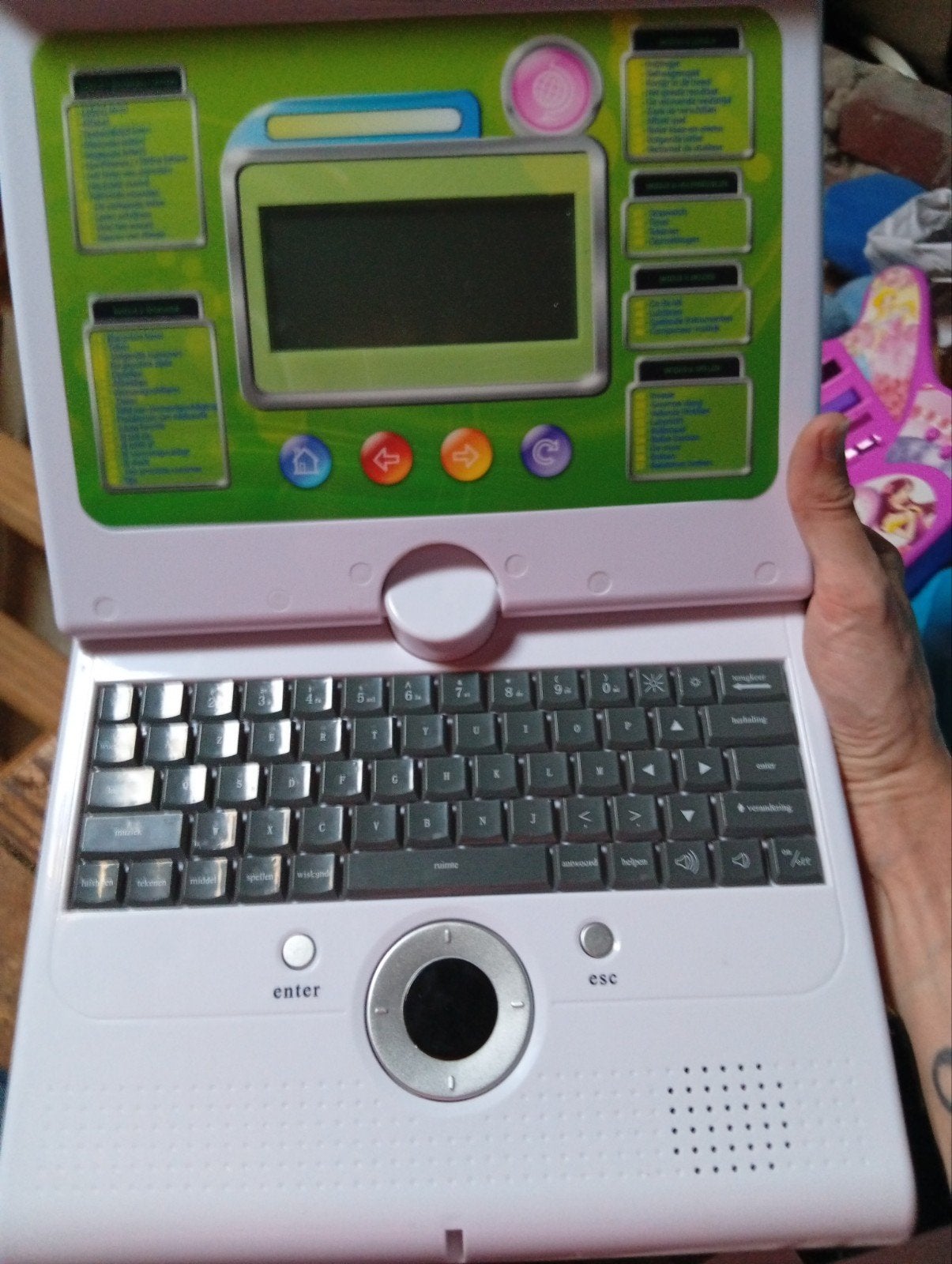 Educatieve Laptop voor Kinderen - Leren en Spelen, Ophalen of Verzenden, Zo goed als nieuw, Taal en Lezen, Met geluid