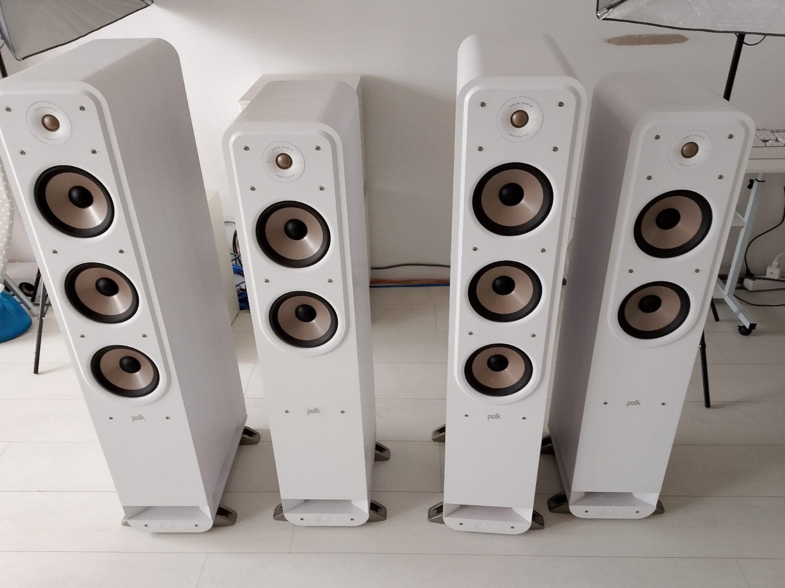 Merk Polk audio signature elite es 60 zuilspeakers per set, Ophalen