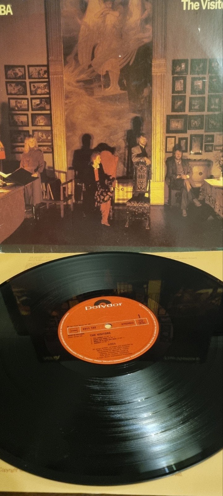 ABBA - The Visitors LP (1981) Polydor, LP, Gebruikt, Pop, Originele persing