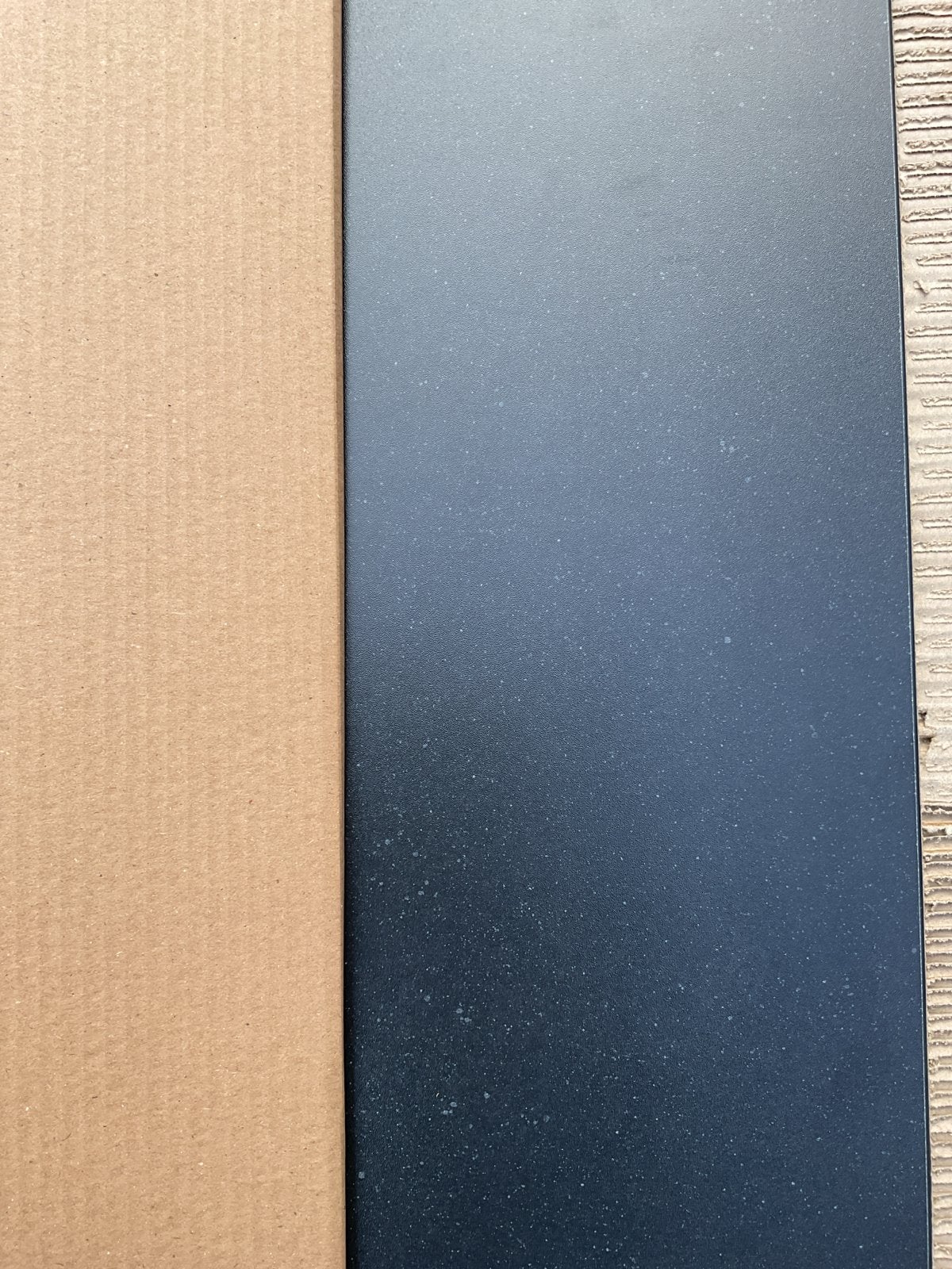 Keukenblad inclusief rvs geintegreerde spoelbak., Ophalen of Verzenden, Nieuw, HPL, 20 tot 50 mm
