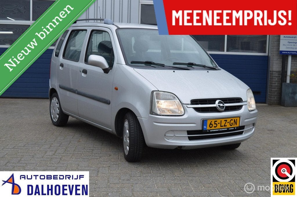 Opel Agila 1.2-16V Comfort, Auto's, Voorwielaandrijving, Origineel Nederlands, Bedrijf, Handgeschakeld
