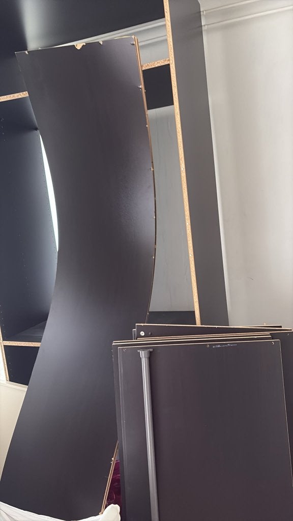 Gezocht Pax Bovendeel kast oud model 1m zwart/walnootbruin, Ophalen, Gebruikt, 100 tot 150 cm, 200 cm of meer
