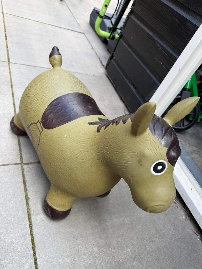Skippy paard, Kinderen en Baby's, Speelgoed | Buiten | Opblaasfiguren, Ophalen, Gebruikt
