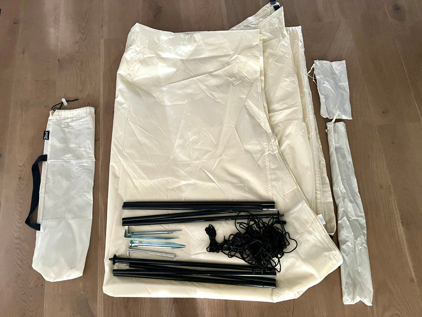 Tarp / schaduwdoek / zonneluifel, Ophalen of Verzenden, Zo goed als nieuw