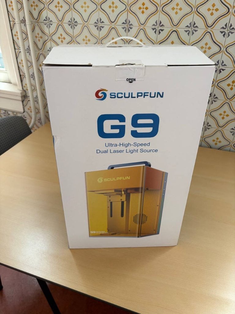SCULPFUN G9 lasergraveerder – nieuw in doos, Ophalen, Nieuw, 1 TB of meer, Onbekend