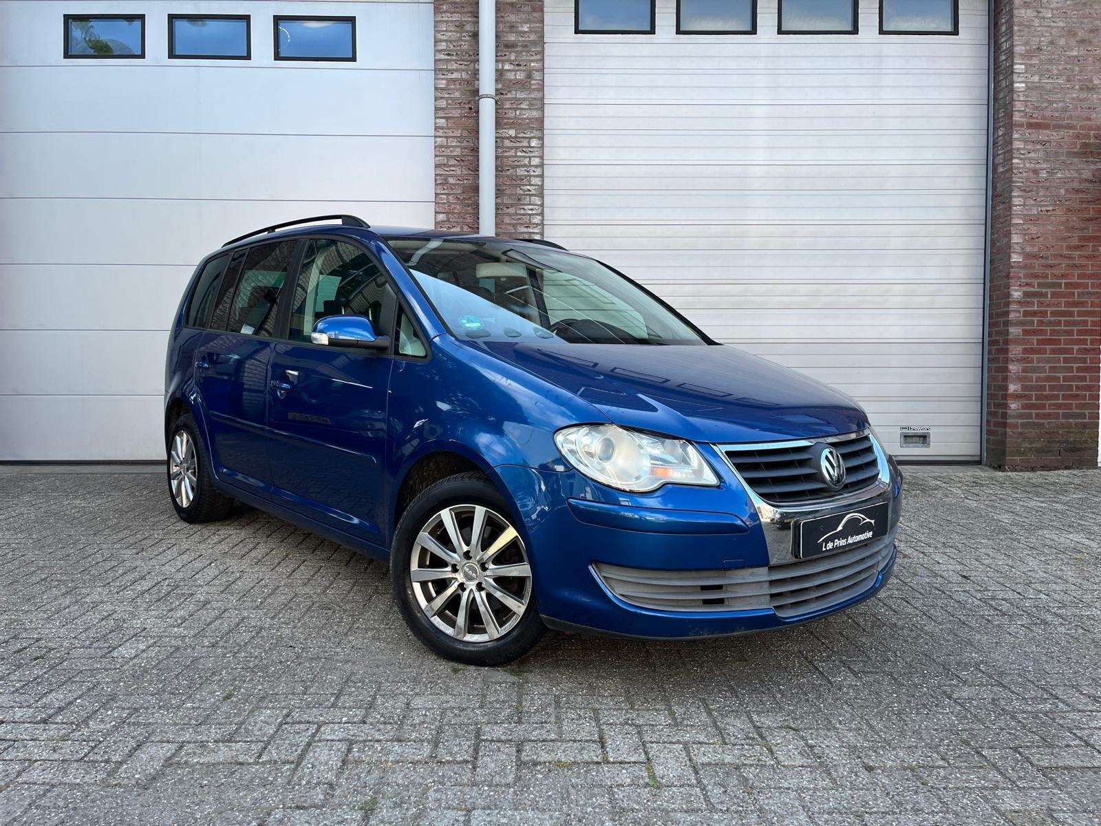 Volkswagen Touran 1.4 TSI Comfortline Business 7 zits/ mooie, Auto's, Voorwielaandrijving, Stof, Gebruikt, Zwart