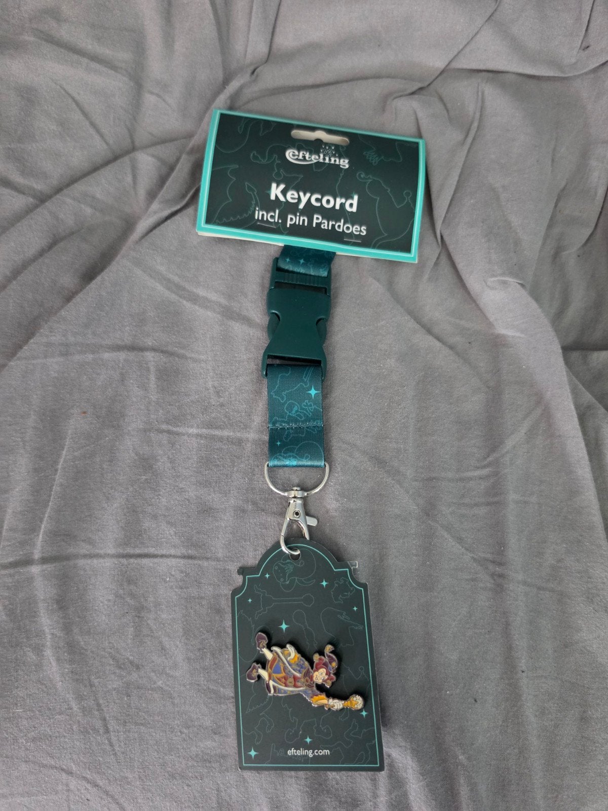 Efteling Pardoes Pin met Keycord - Nieuw, Verzamelen, Verzenden