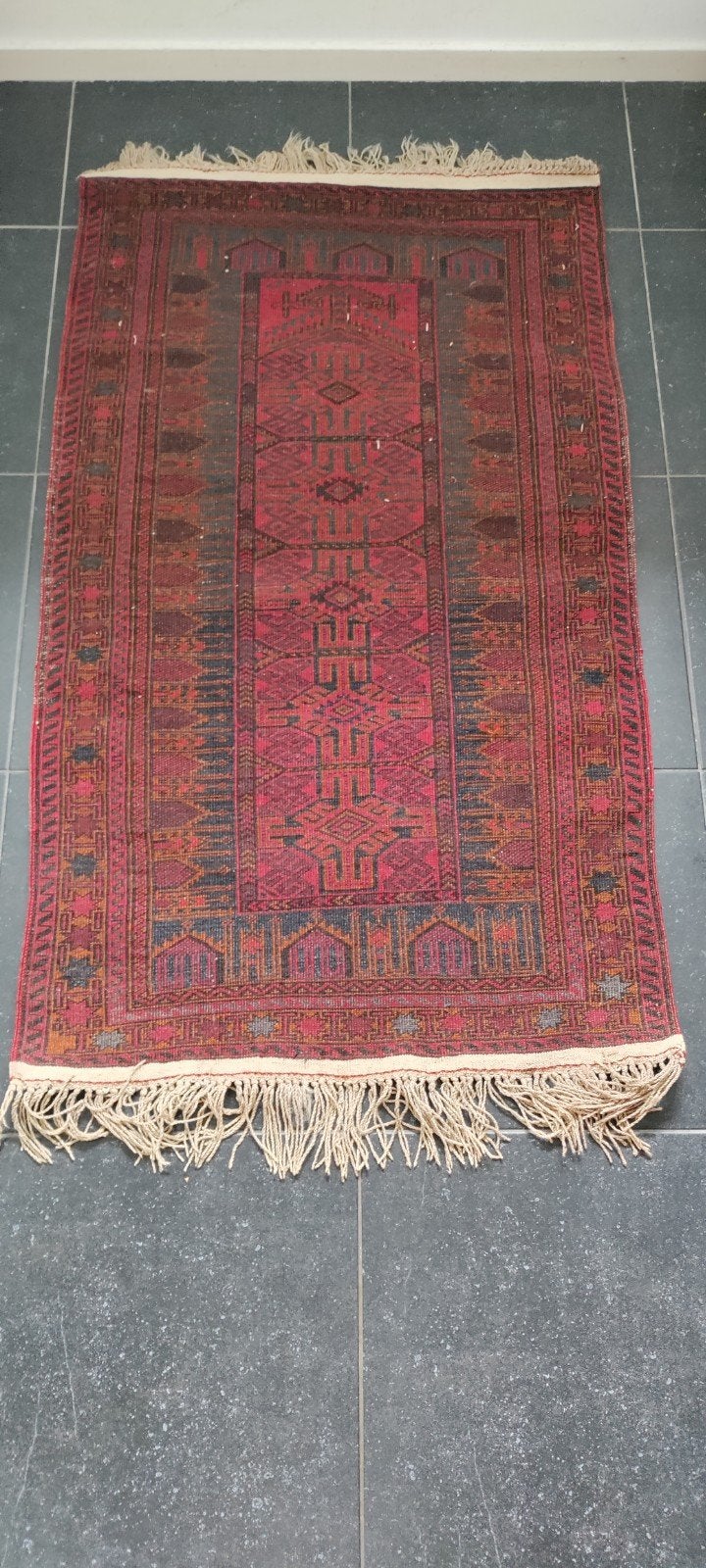 KLEED,Vloerkleed,Perzische stijl,140x79,oma,opa,TAFELkleed, Gebruikt, 100 tot 150 cm, 1950 / 1960, Rechthoekig