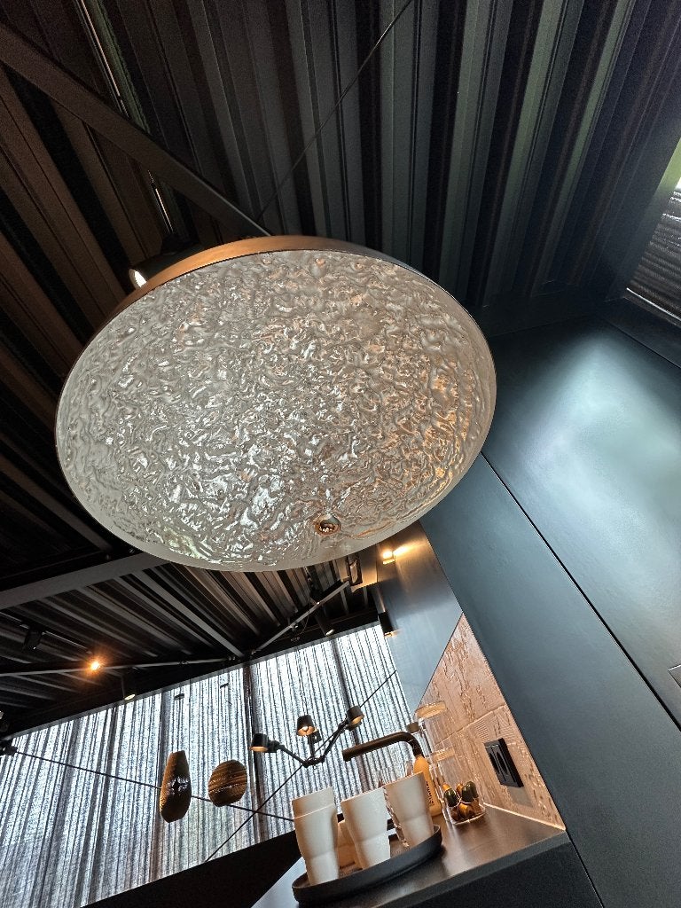 Catellani & Smith stchu moon 02 230V Ø 60 cm hanglampen 2x, Waterstad 23, Zo goed als nieuw, Metaal, High-end Lighting