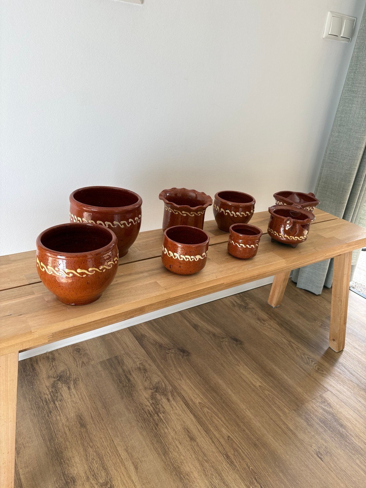 8 stuks Workumer aardewerk - Diverse potten, Antiek en Kunst, Ophalen