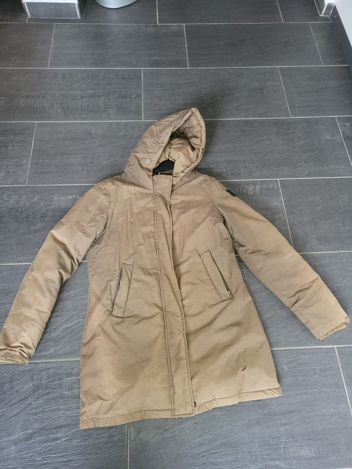The Sting Canvas winterjas  - Maat M, Maat 38/40 (M), The Sting, Beige, Ophalen of Verzenden