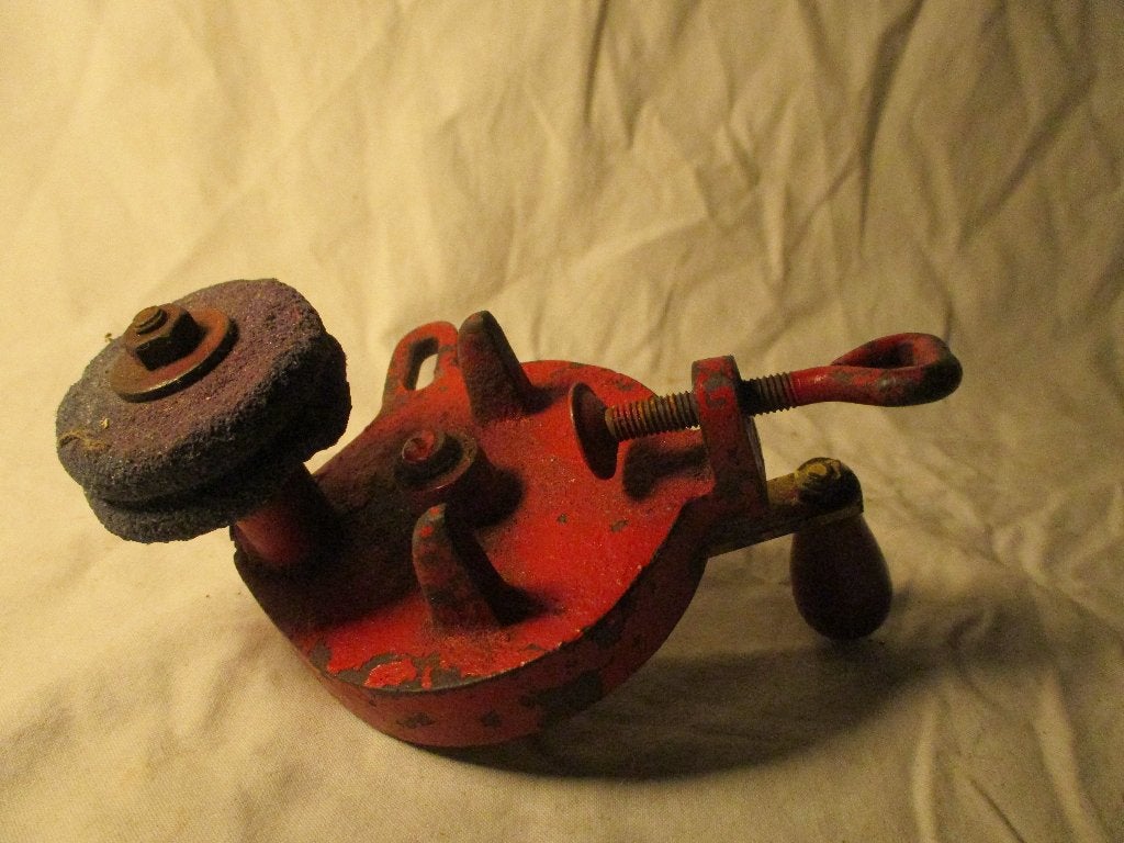 antiek hand slijp tolletje, Antiek en Kunst, Antiek | Gereedschap en Instrumenten, Ophalen of Verzenden