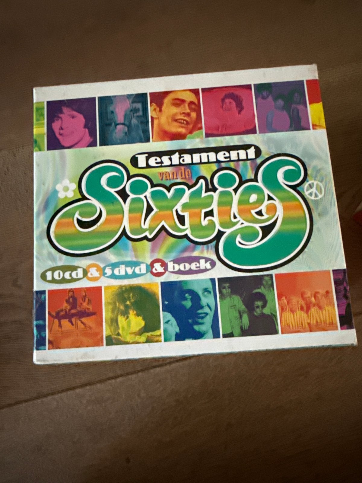 Testament van de Sixties: 10 CD's, 5 DVD's & Boek, Boxset, Pop, Ophalen of Verzenden, Zo goed als nieuw