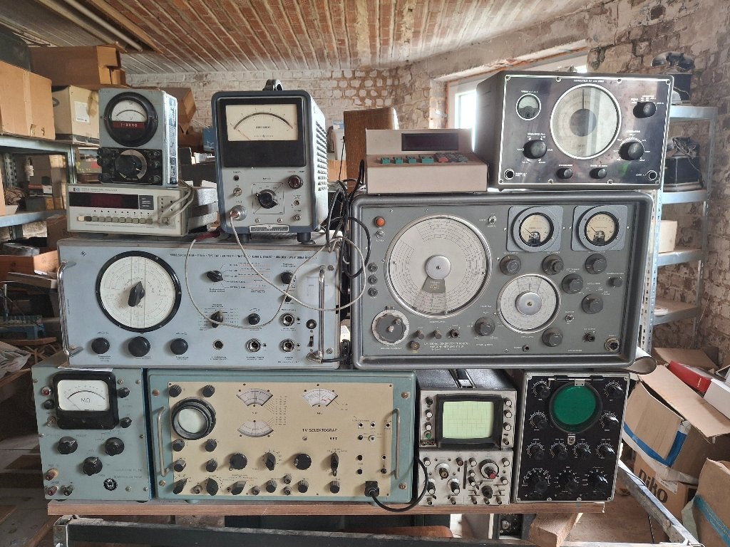 Lot meetinstrumenten, Ophalen, Gebruikt