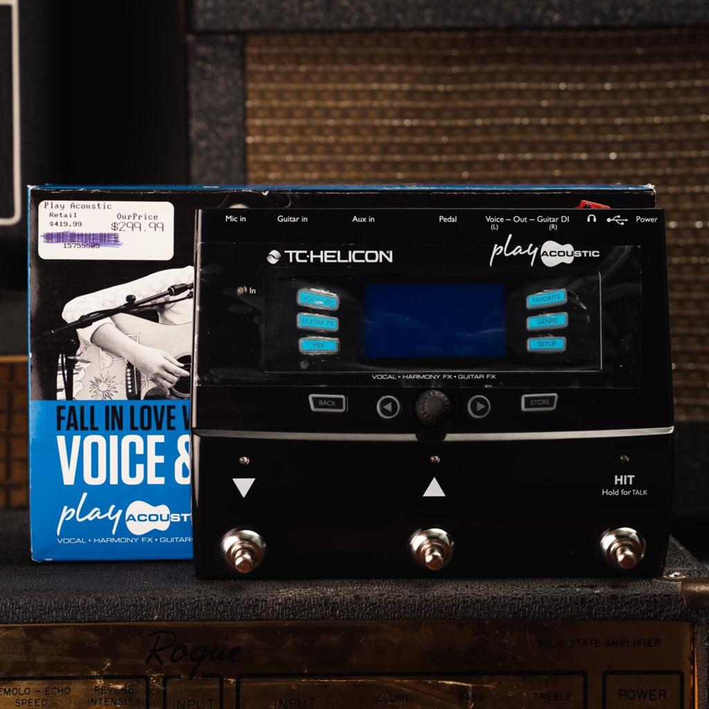 Tc Helicon Voicelive Acoustic. Zang en gitaar multi effect., Muziek en Instrumenten, Effecten, Ophalen of Verzenden, Zo goed als nieuw