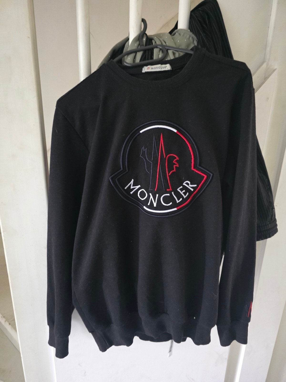 moncler trui, Moncler, Maat 48/50 (M), Zwart, Ophalen of Verzenden