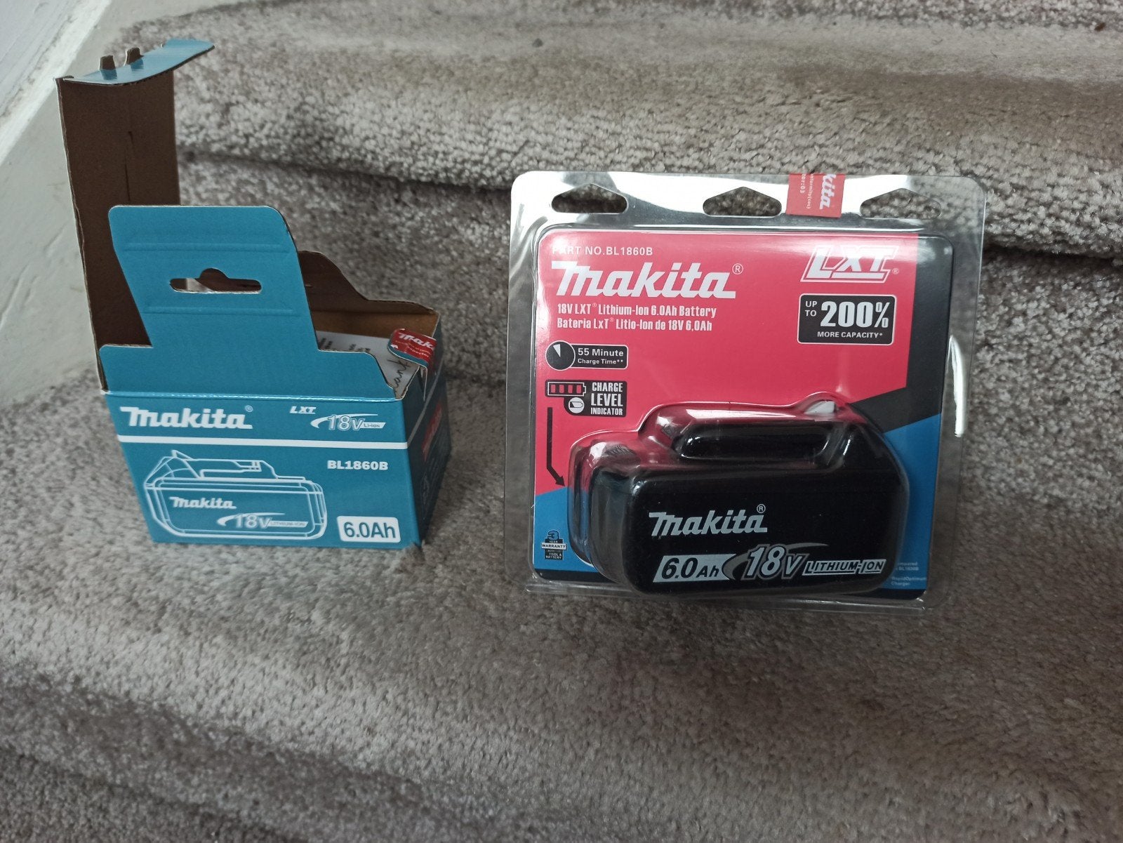Makita accu 2x 6ah, Ophalen of Verzenden