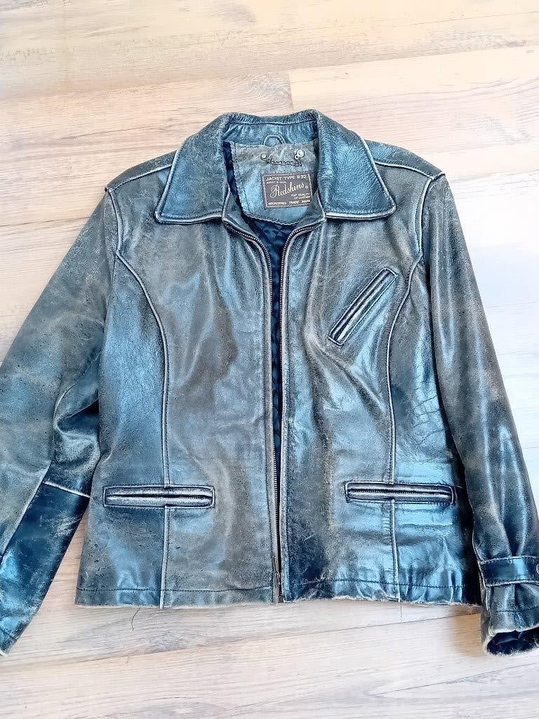 Vintage leren jack, Redskins, Type B32, Ophalen, Dames, Redskins, Jas | leer