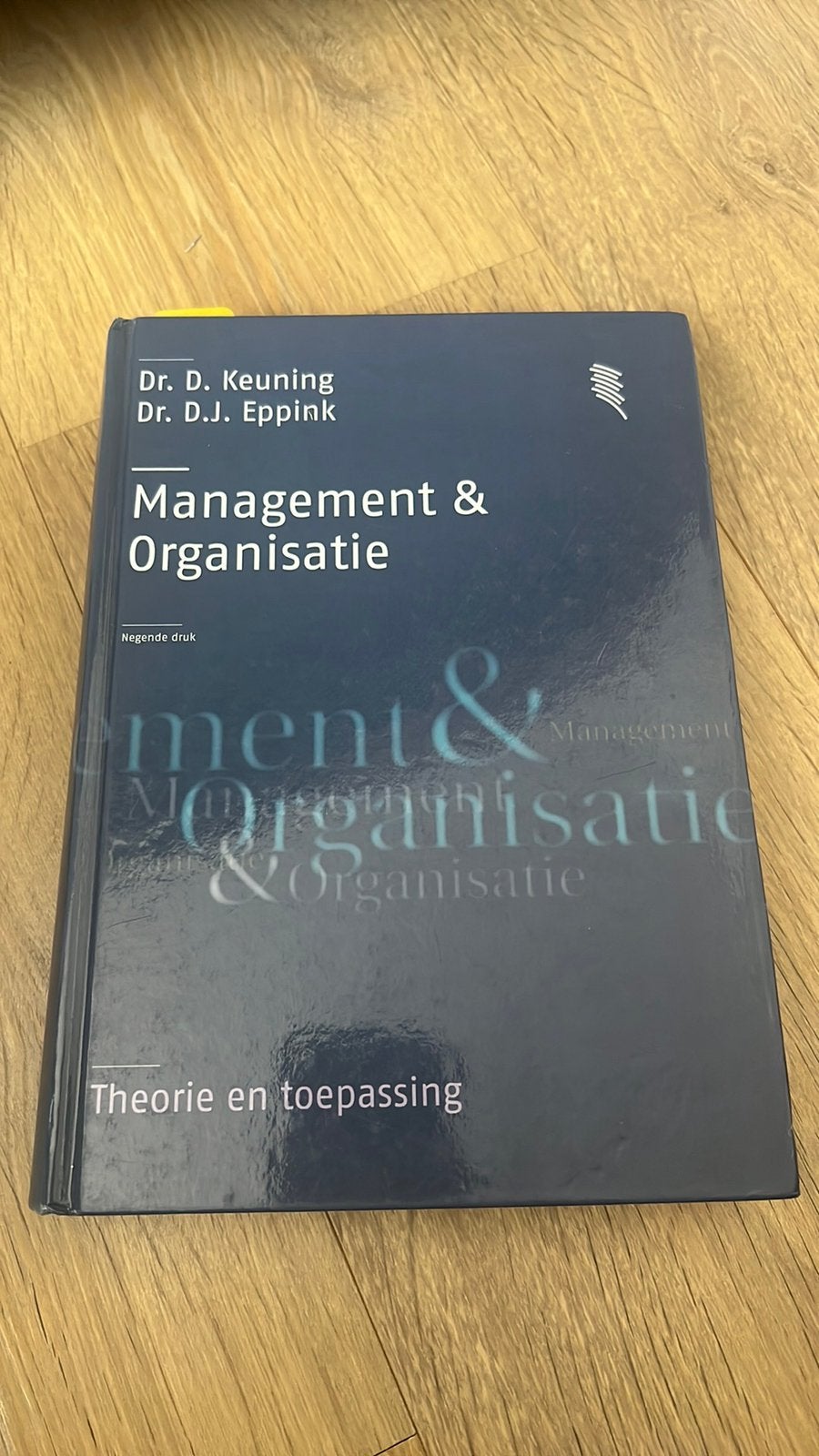D.j. Eppink - management & organisatie acteur: d. Keuning, Ophalen of Verzenden, Zo goed als nieuw, Overige onderwerpen