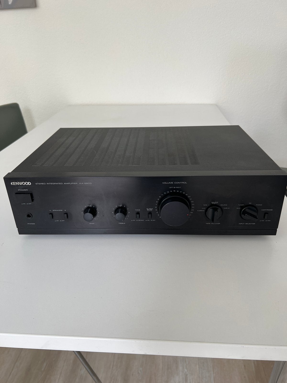 Kenwood KA-660D Stereo Geïntegreerde Versterker, Audio, Tv en Foto, Versterkers en Receivers, Gebruikt, 120 watt of meer, Stereo