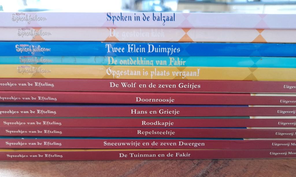 Efteling Sprookjesboom en Efteling Sprookjes boeken, Ophalen of Verzenden, Zo goed als nieuw, Overige typen