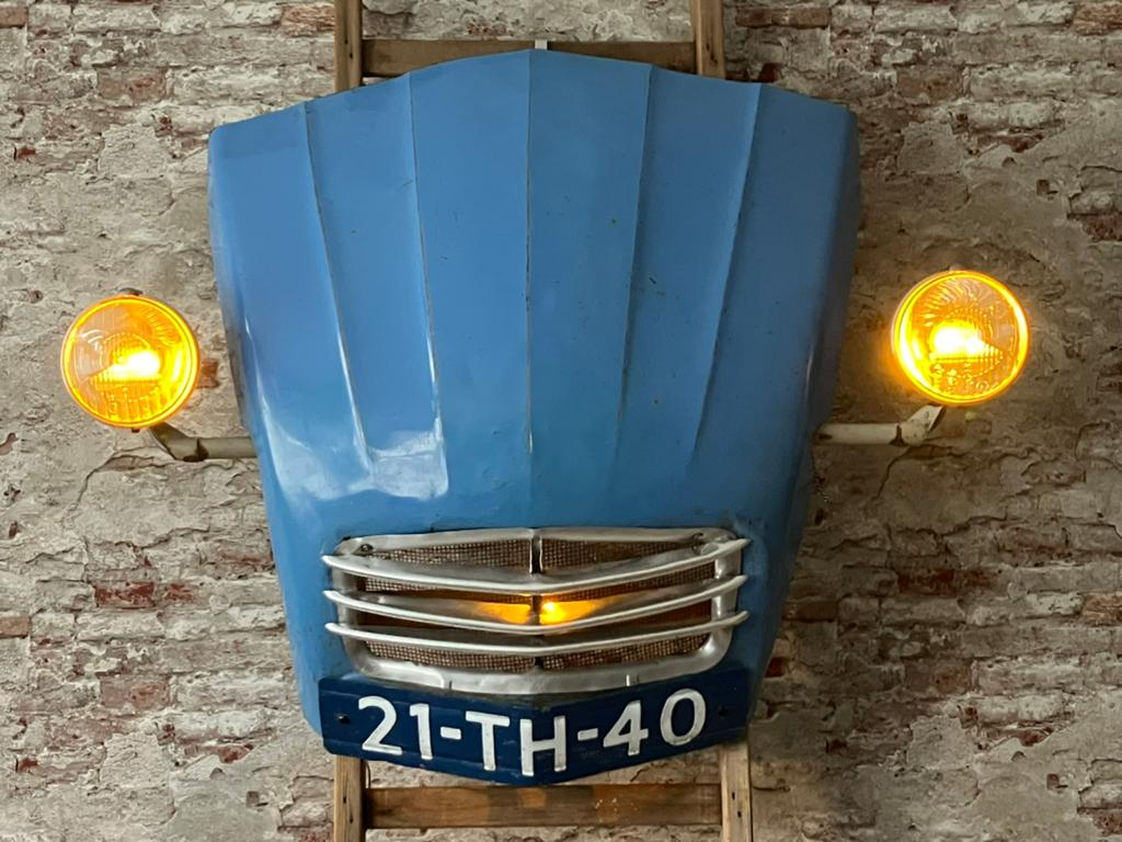 Wallpiece 2CV 2PK Eend Citroën wandlamp met LED Mancave, Ophalen, Gebruikt, Auto's