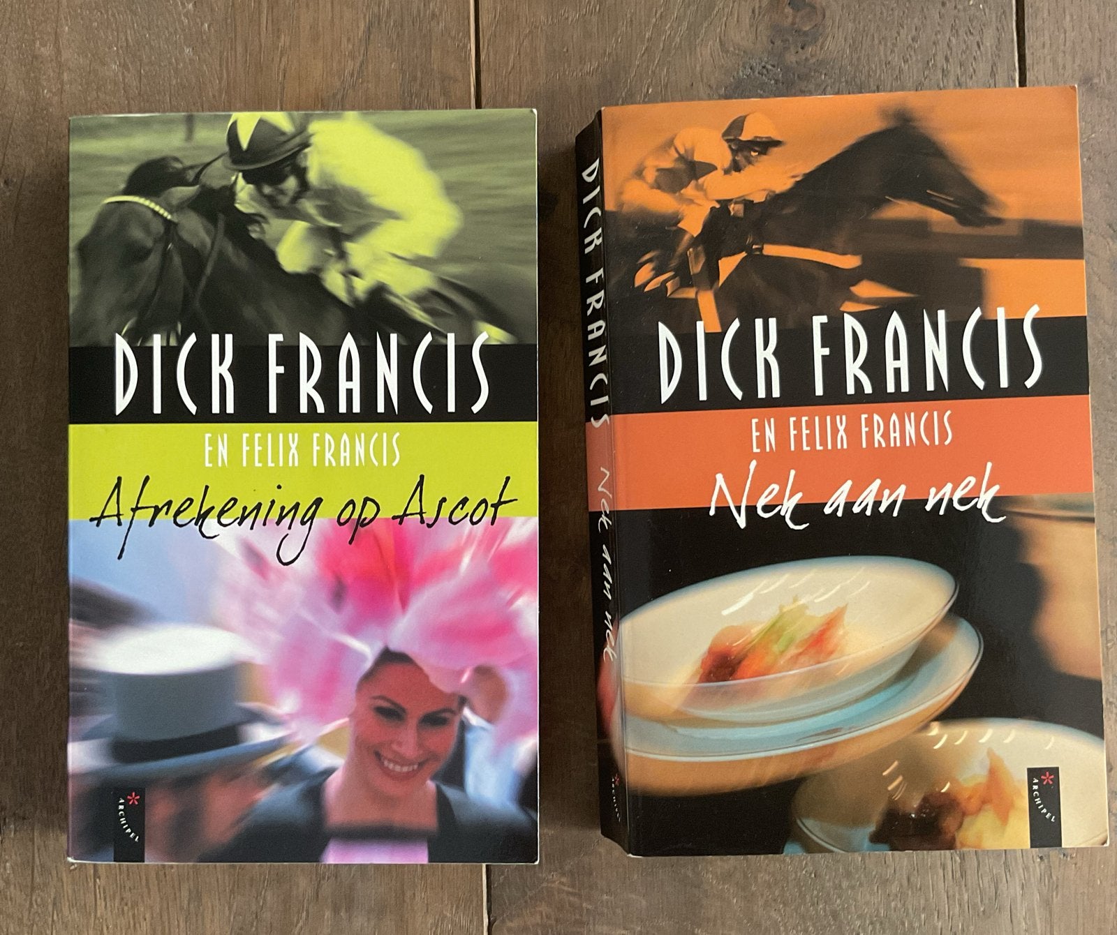 Dick Francis - Afrekening op Ascot & Nek aan Nek, Boeken, Thrillers, Ophalen of Verzenden, Gelezen, Europa overig