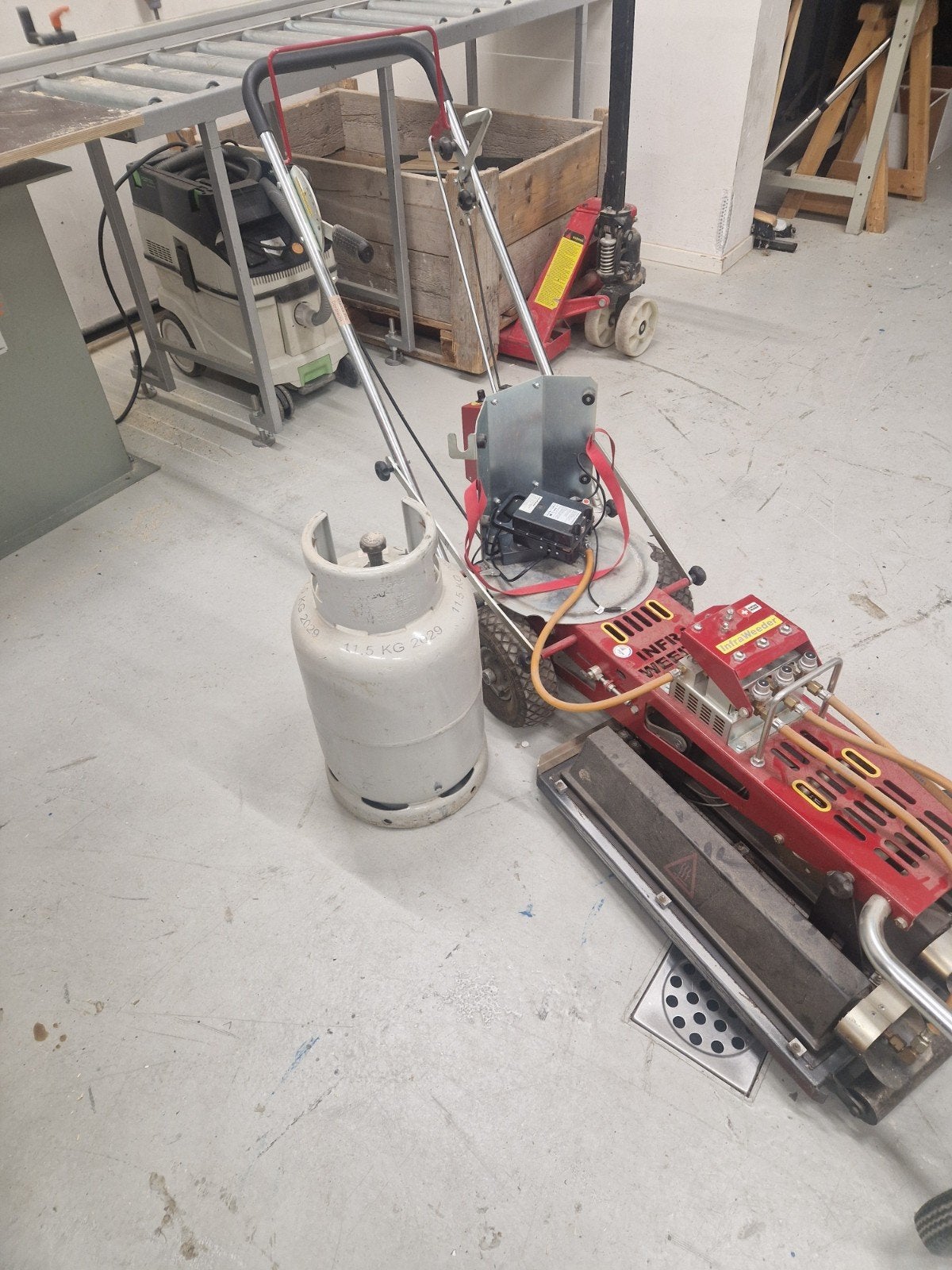 InfraWeeder Master 510R Onkruidbestrijder, Ophalen, Gebruikt