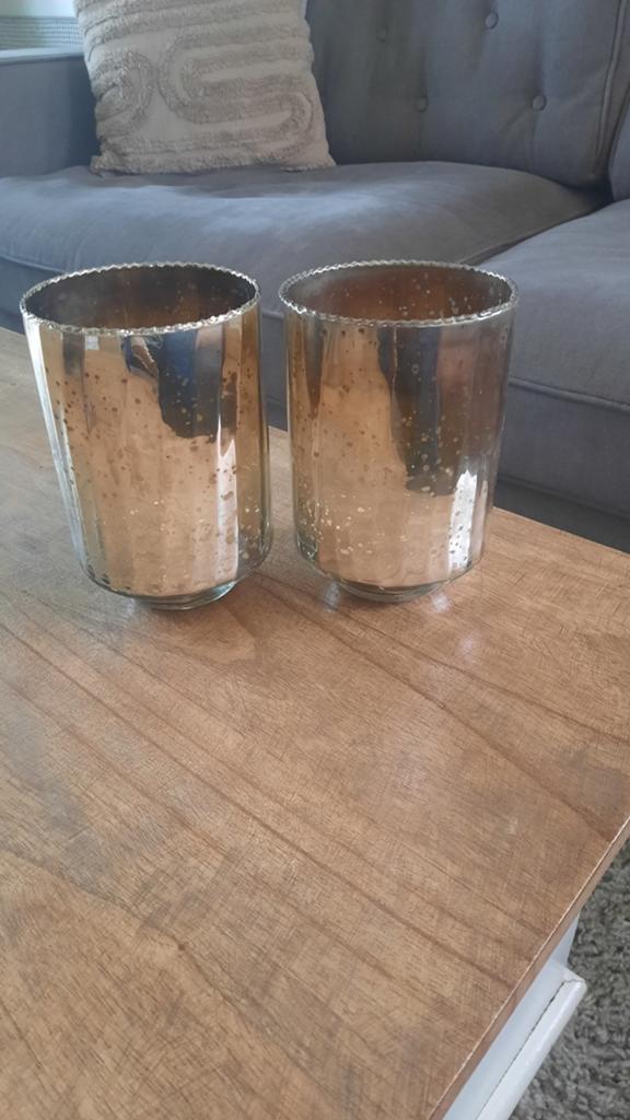 Riviera maison windlichten, Huis en Inrichting, Ophalen of Verzenden, Zo goed als nieuw, Overige materialen, 25 tot 50 cm