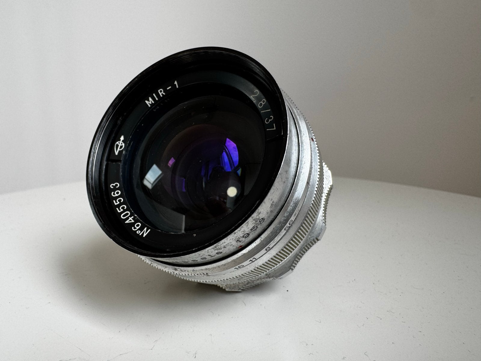 Vintage MIR-1 lens | M39 / M42 mount | 37mm f2.8, Audio, Tv en Foto, Fotografie | Lenzen en Objectieven, Gebruikt, Handmatige focus