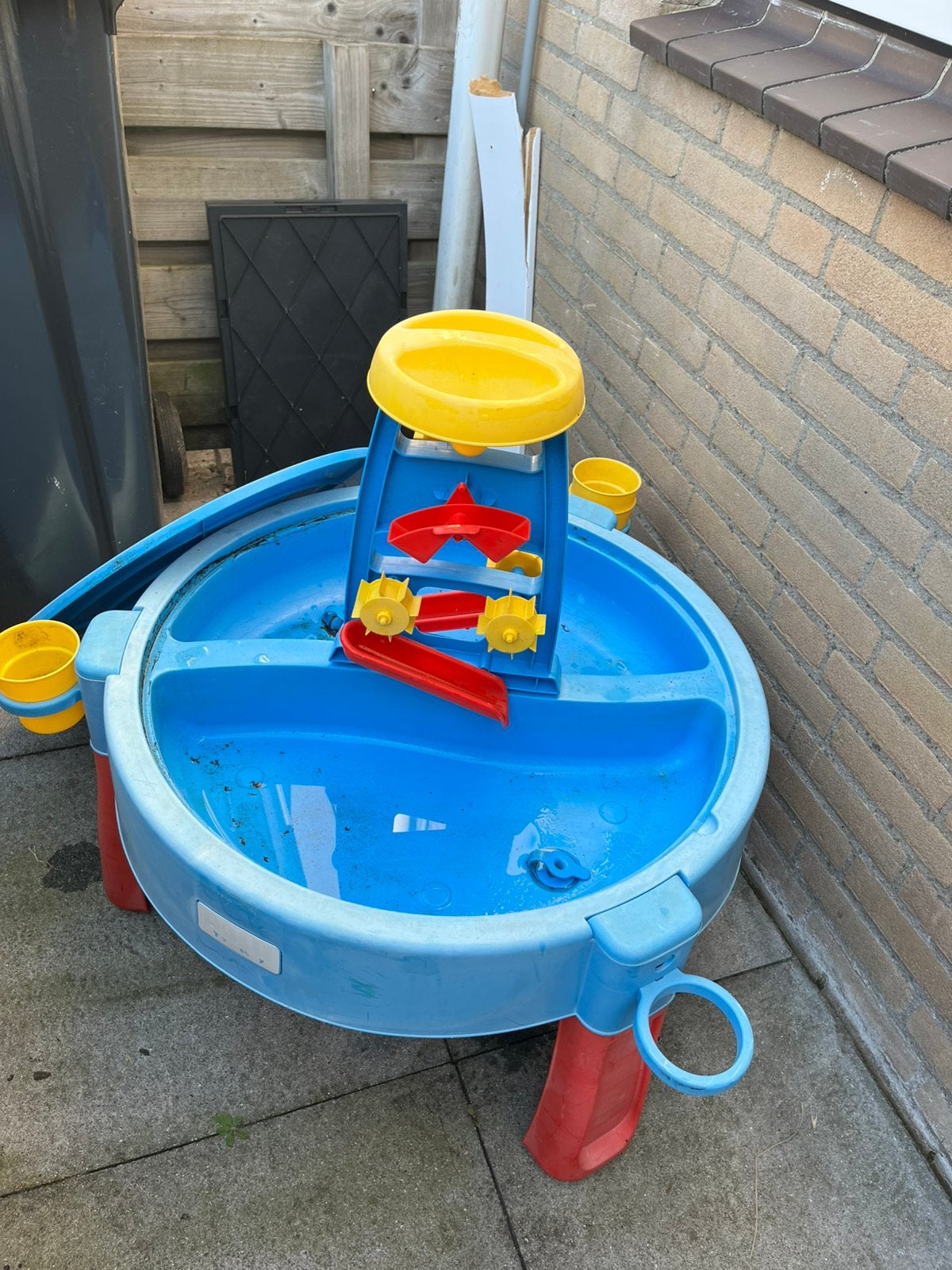 Watertafel, Ophalen, Gebruikt