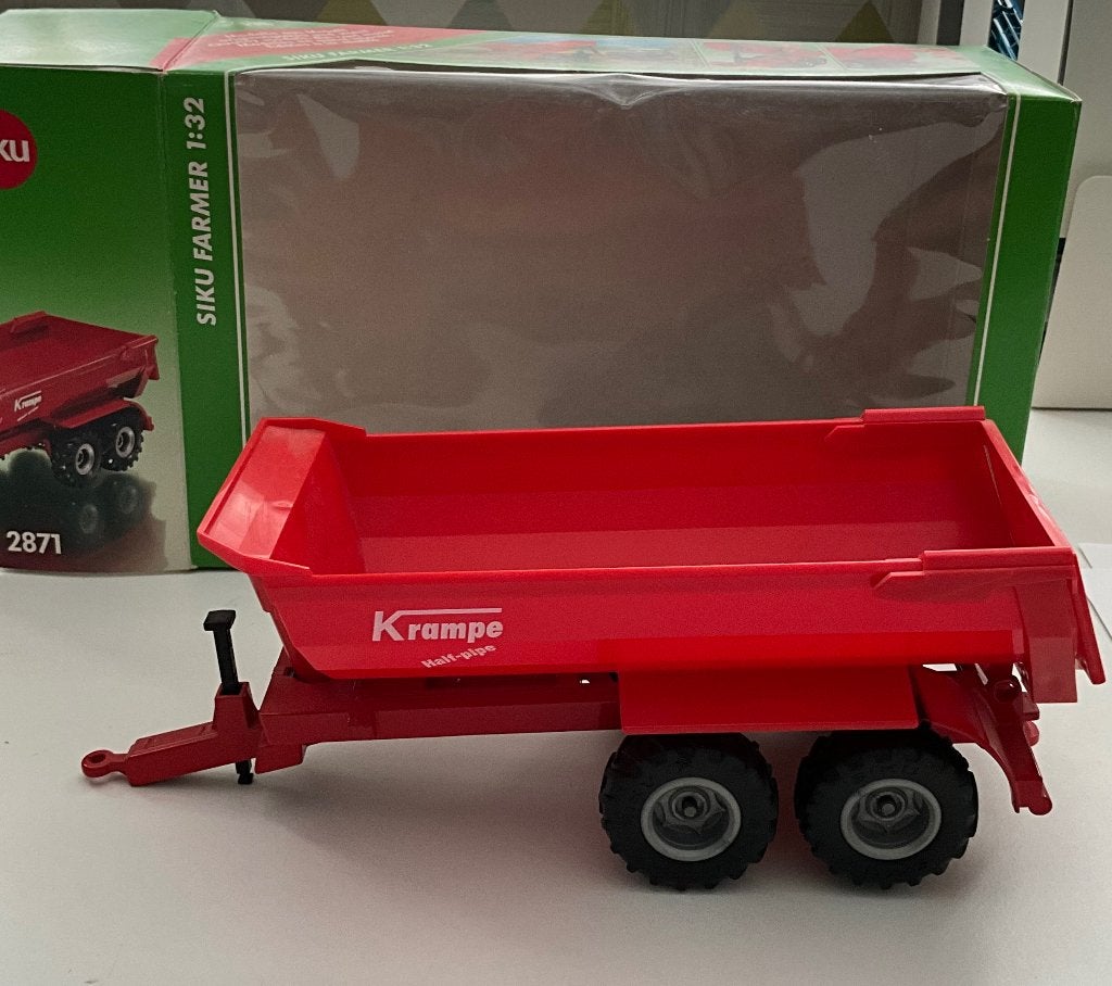 Aanhangwagen met beweegbare laadbak, Verzenden, Zo goed als nieuw, Tractor of Landbouw, SIKU