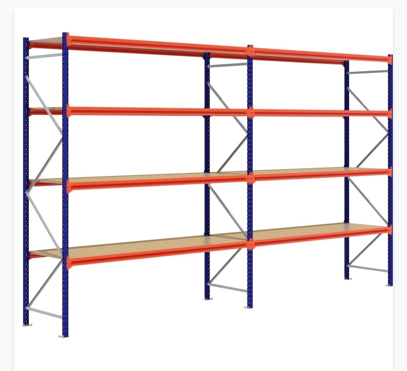 Grootvakstelling met legborden 500x300x80cm, Ophalen of Verzenden