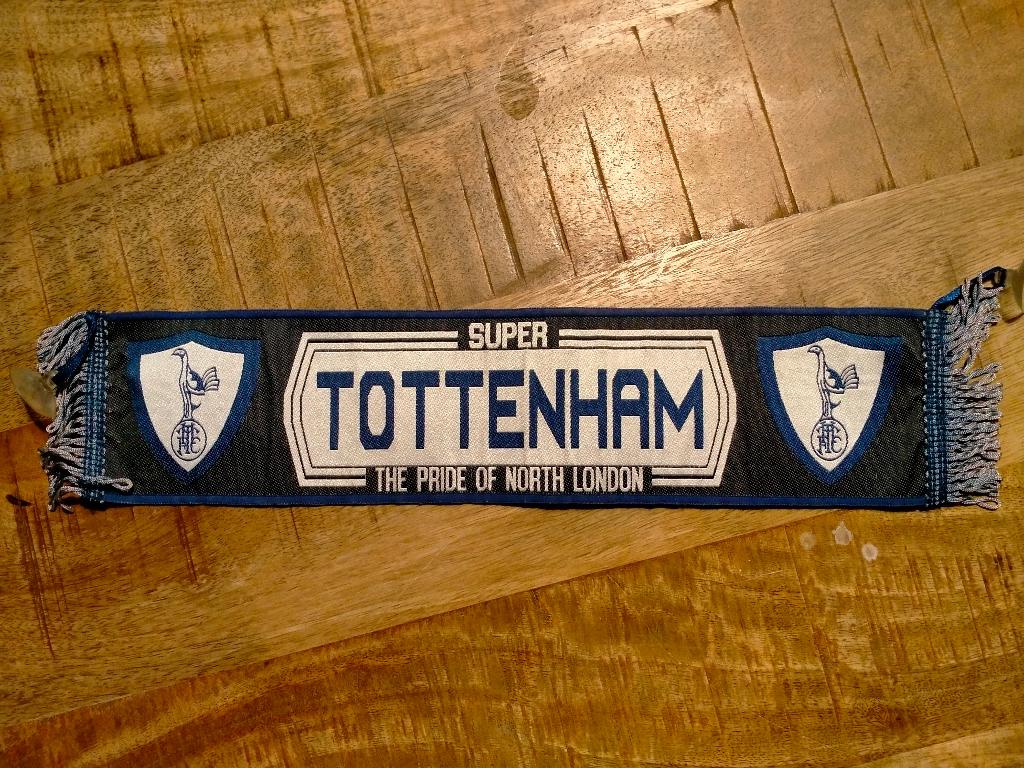 Tottenham Hotspur voetbal vaantje club vintage met zuignap, Ophalen of Verzenden, Gebruikt, Buitenlandse clubs, Vaantje of Sjaal