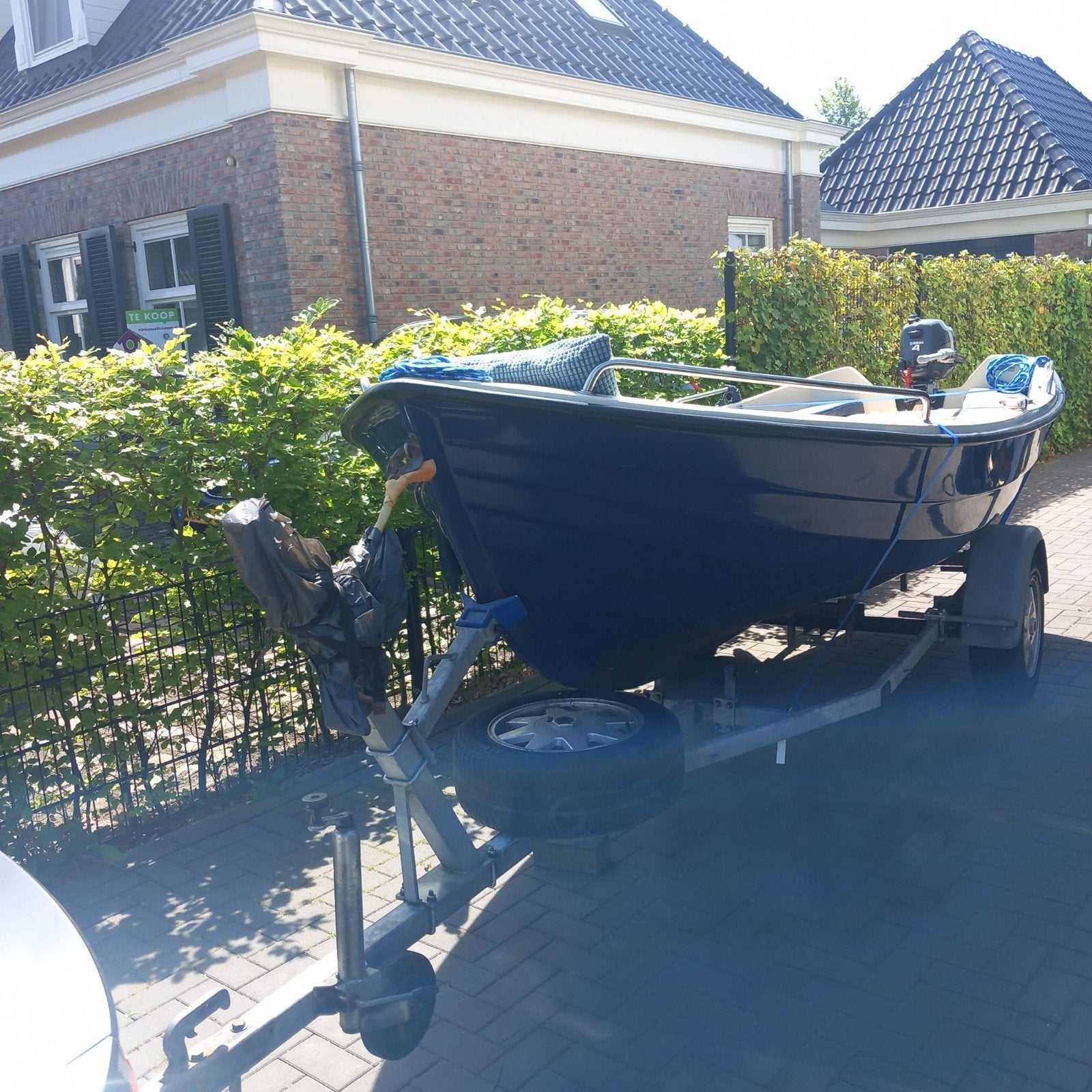 Leuke sloep Corsiva 4.30 5 persoons trailer en bbm, Watersport en Boten, Sloepen, Ophalen of Verzenden, Kussenset