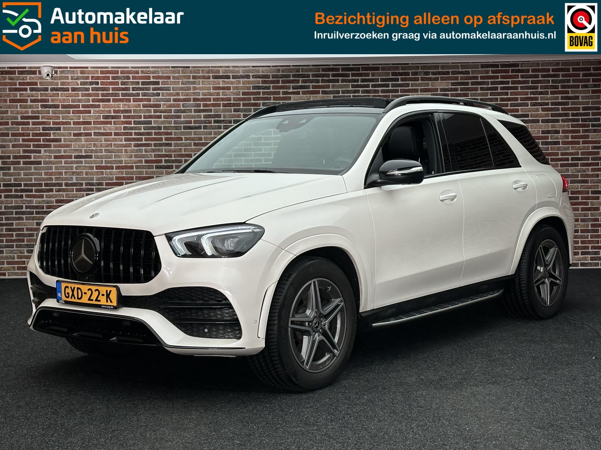 Mercedes-Benz GLE-klasse 350 de 4MATIC Premium Plus Panorama, Auto's, Automaat, Dealer onderhouden, Gebruikt, Euro 6