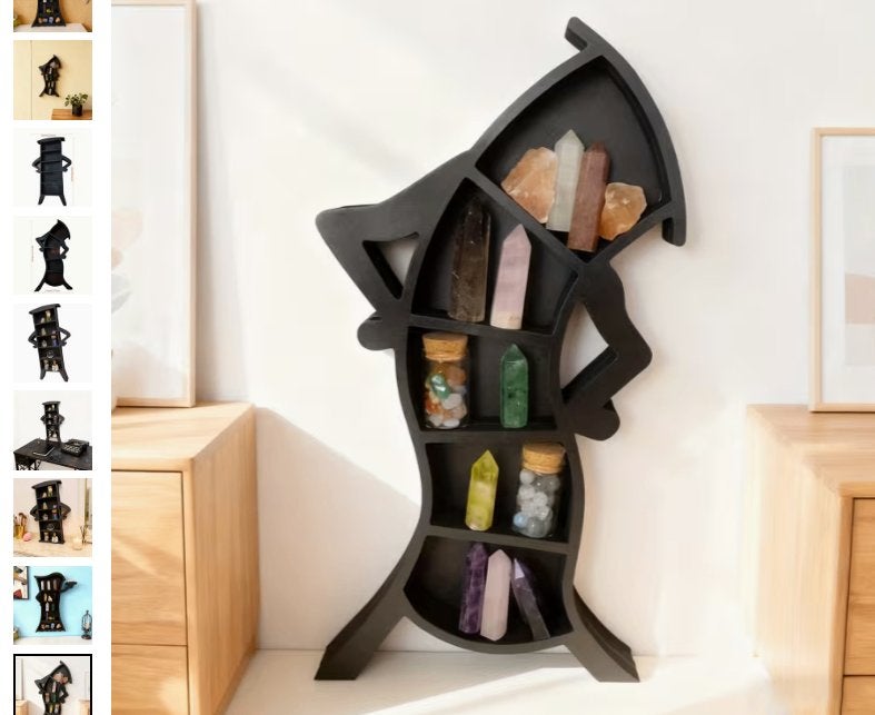 letterbak kastje voor edelstenen o.i.d., Huis en Inrichting, Woonaccessoires | Wanddecoraties, Boho, Ophalen of Verzenden, Zwart