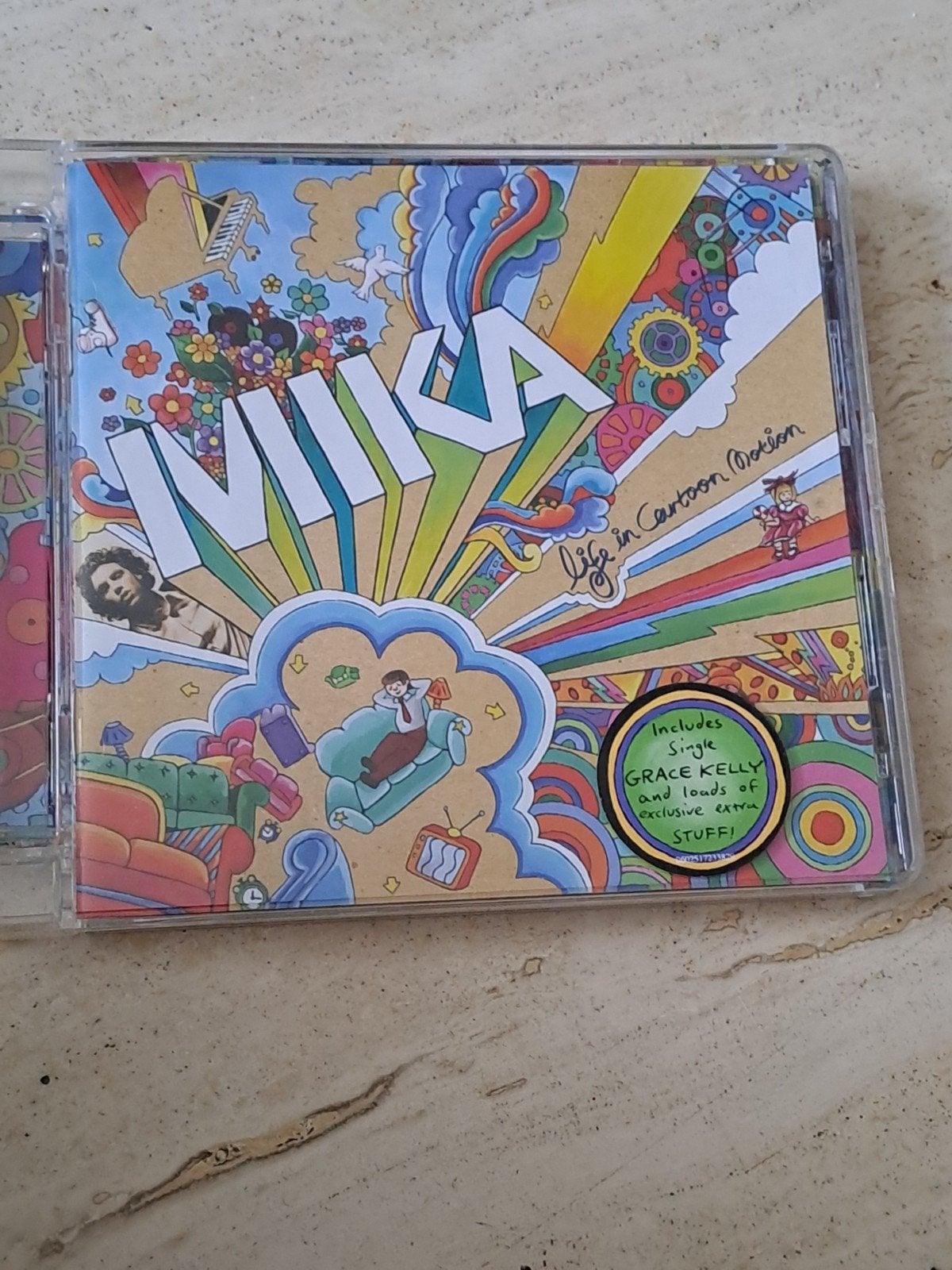 Mika - Life in Cartoon Motion CD (Pop, Inclusief boekje), Pop, Inclusief doosje, Ophalen of Verzenden, Zo goed als nieuw