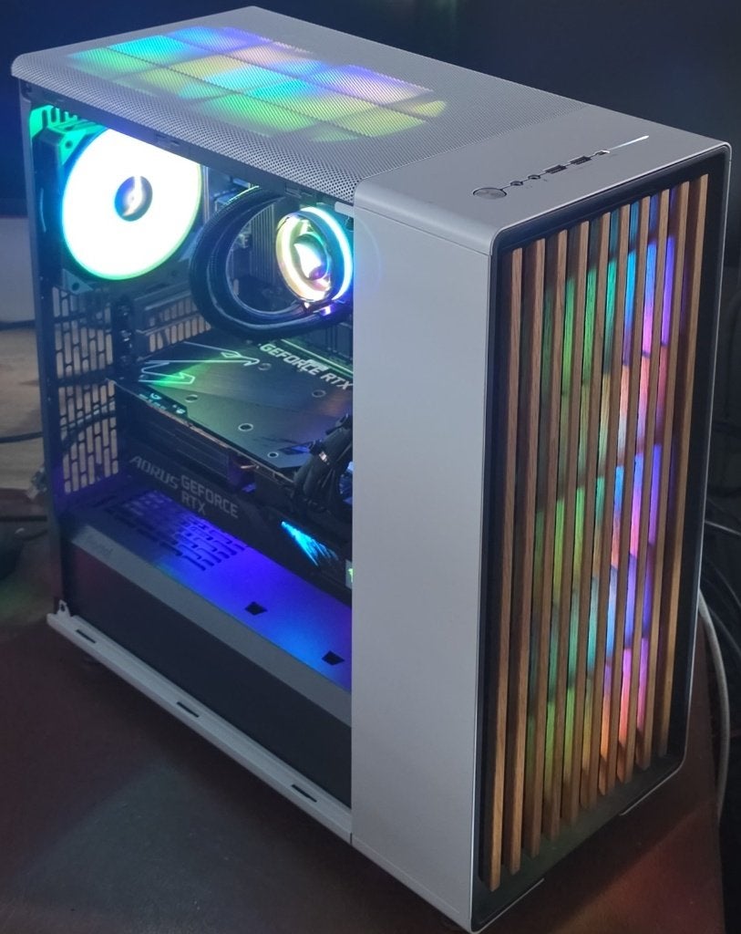 MULTIMEDIA & GAMEPC R7 7700/1TBM.2/32GBDDR5/RTX3080 8G, 32 GB, Zelf gebouwde pc, Ophalen of Verzenden, Zo goed als nieuw