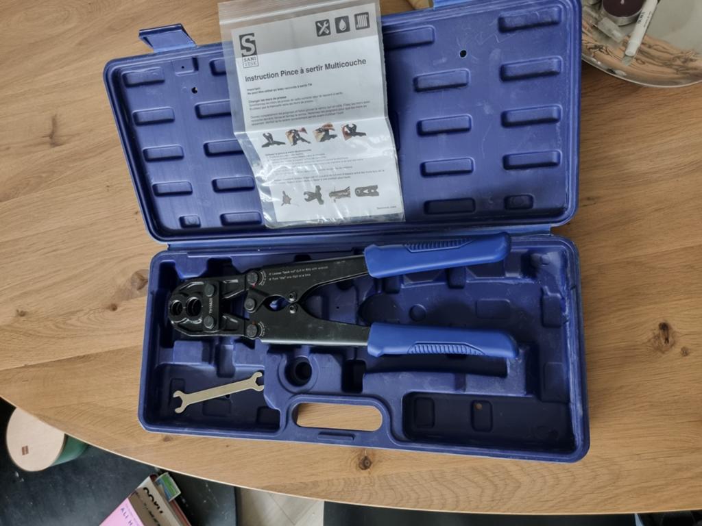 Sanivesk Perstang 16mm - 20mm voor meerlagenbuis, Ophalen of Verzenden, Nieuw