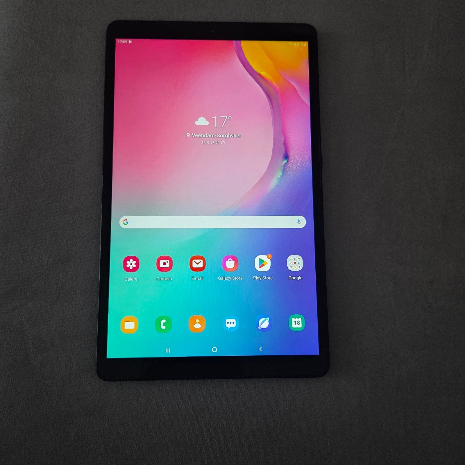 tablet galaxy tab A, Computers en Software, Ophalen, Zo goed als nieuw, 10 inch, 16 GB