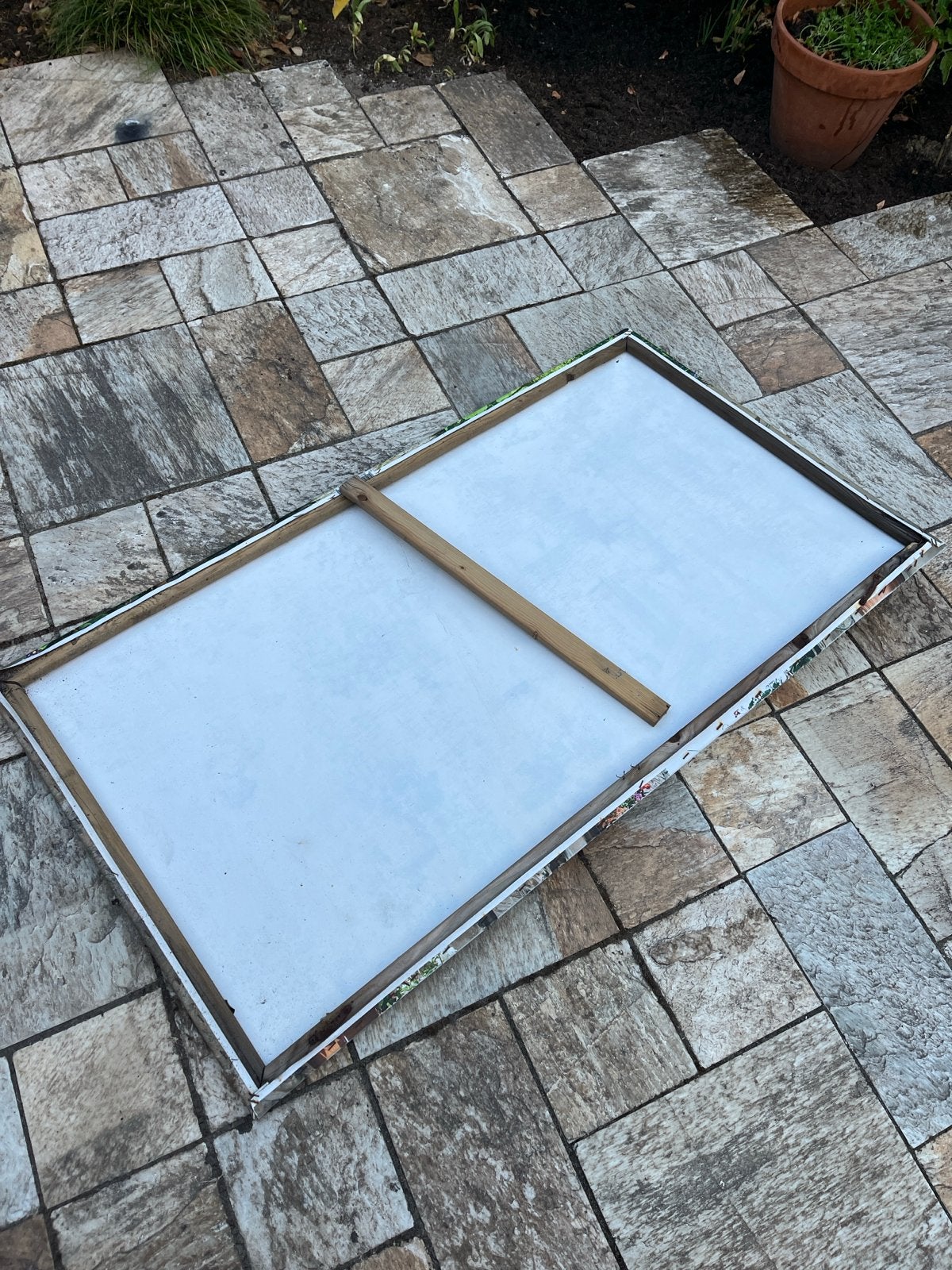 Gratis houten frame onderdelen voor nieuw canvas, Ophalen, Gebruikt, Minder dan 25 mm, Overige typen