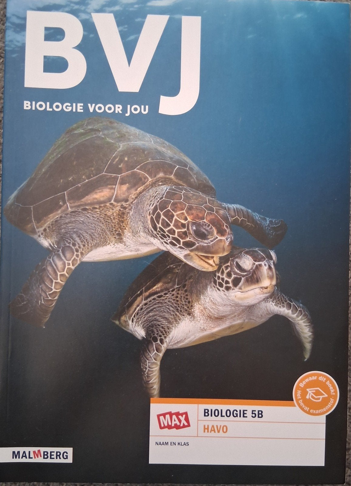 Biologie voor jou - MAX - leeropdrachtenboek B 5 havo 7.0, Ophalen of Verzenden, Nieuw, Overige niveaus, Nederlands