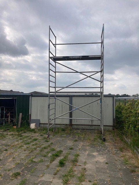 Rolsteiger, Doe-het-zelf en Verbouw, Steigers, Ophalen, Gebruikt, Rolsteiger of Kamersteiger, 2 tot 5 meter
