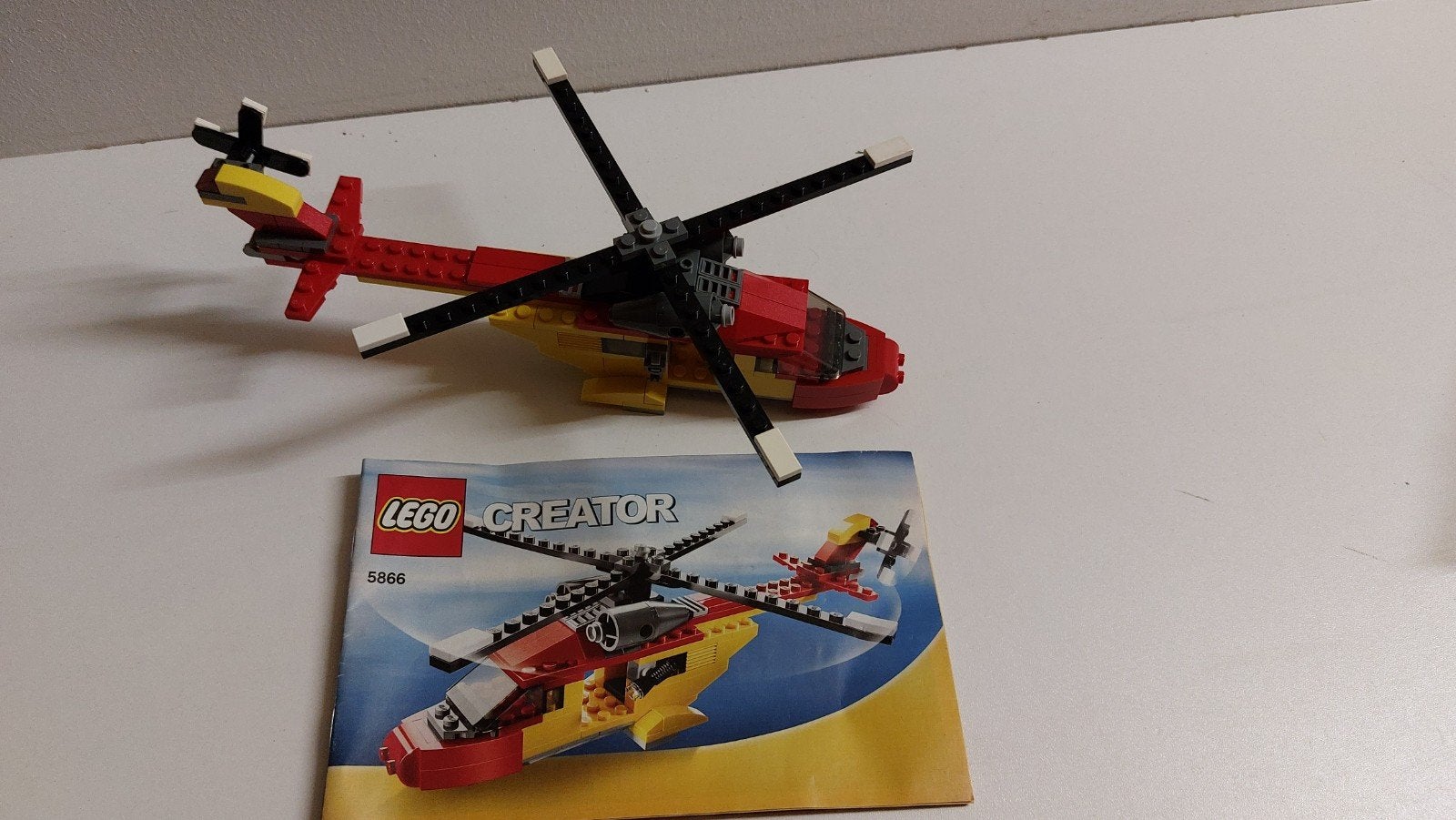 LEGO Creator 5866 Helikopter met bouwinstructies, Ophalen of Verzenden