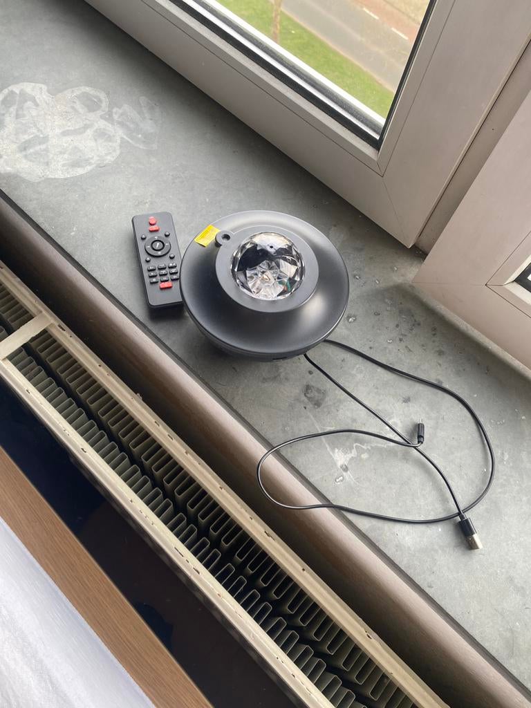 Sterren projector lamp, Ophalen of Verzenden, Zo goed als nieuw, E27 (groot), Led-lamp
