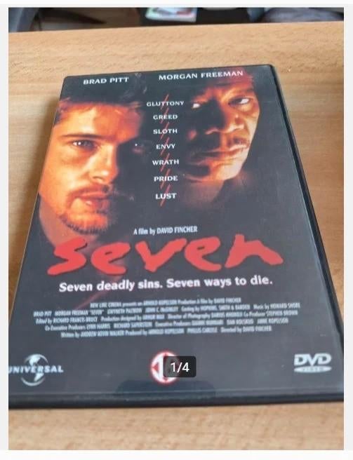 Dvd seven h, Vanaf 16 jaar, Ophalen of Verzenden, Zo goed als nieuw, Actiethriller