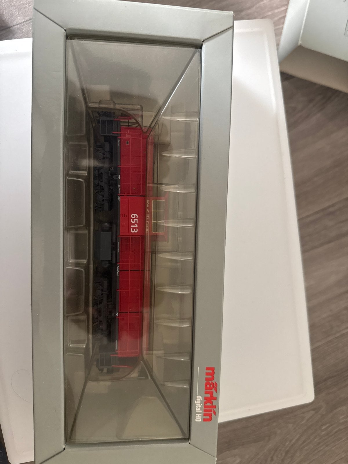 Märklin Locomotief Serie 6400 NS Cargo 37641, Ophalen, Wisselstroom, Locomotief, Nieuw